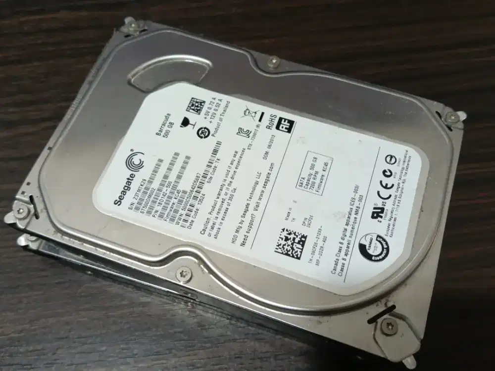 Harddisk Seagate 500Gb