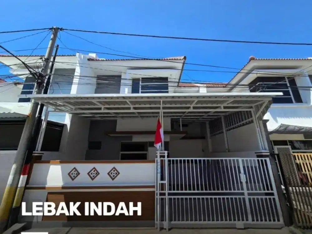 Rumah Lebak Indah  MINIMALIS SIAP HUNI row 3 mobil