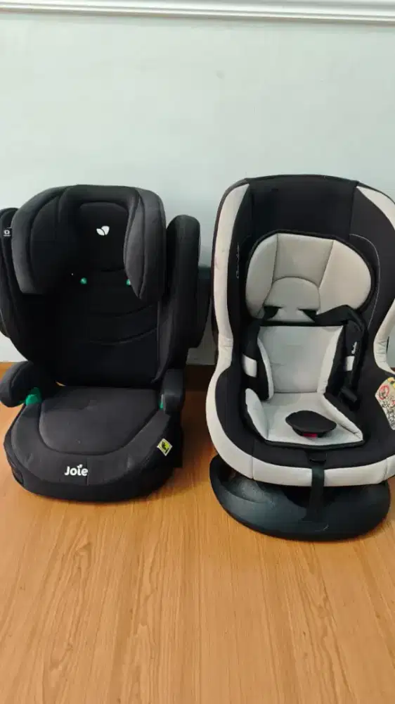 Preloved carseat joie dan coco latte