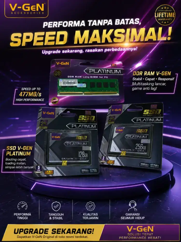 Jual SSD dan RAM