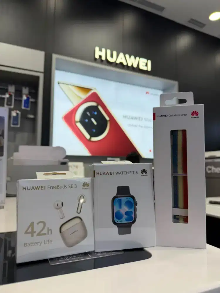 HUAWEI Fit 5 Free Strap dan Buds SE 3
