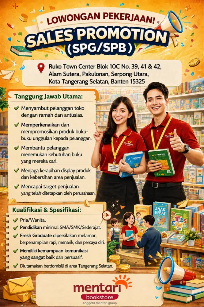 Sales Promotion - Mentari Bookstore