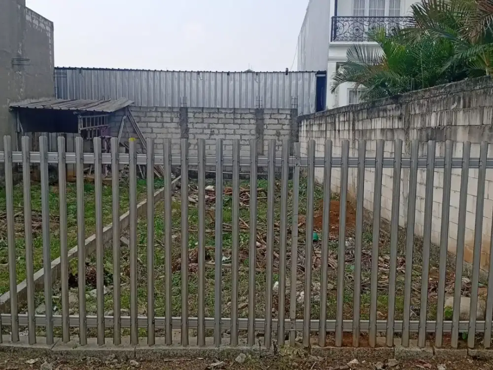 Tanah kavling Sudah rata luas 77 m2 harga 4,3 jt/meter Siap Bangun di Jatimekar Jatiasih Bekasi