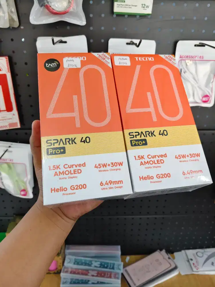 TECNO SPARK 40PRO+ 8+8/256GB SEGEL