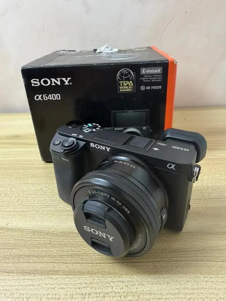 Sony A6400 Fullshet Box Mulus likenew