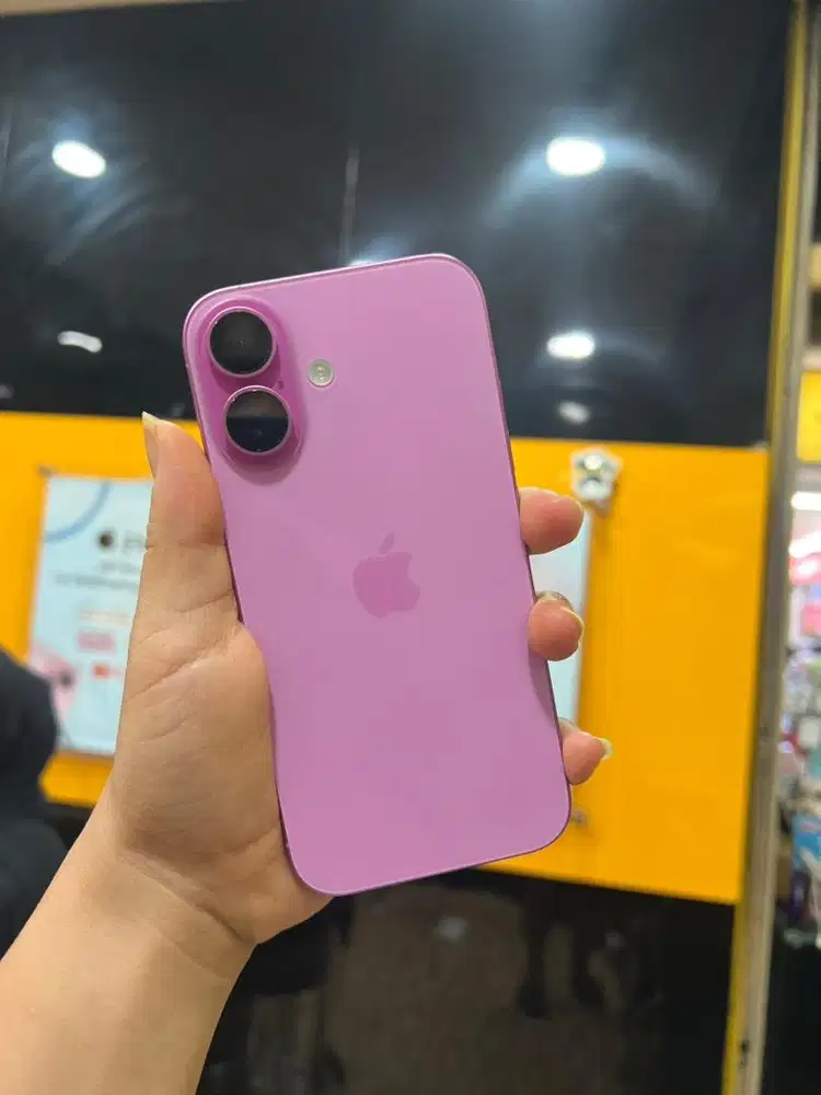 Iphone 16 128GB Pink, garansi ibox.