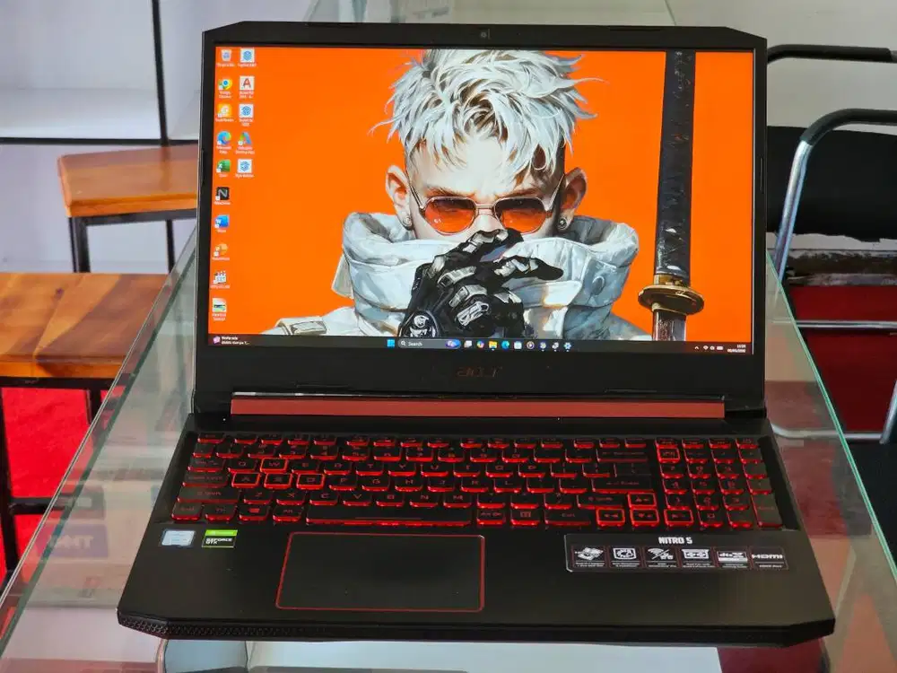ACER Nitro AN515 54 intel Core i7 Gen 9 Ram 16 GB SSD 512 GB Nvidia
