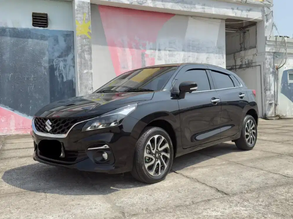 [ LOW KM 20 RB ] Suzuki Baleno Hatchback 2024 Hitam AT Like New