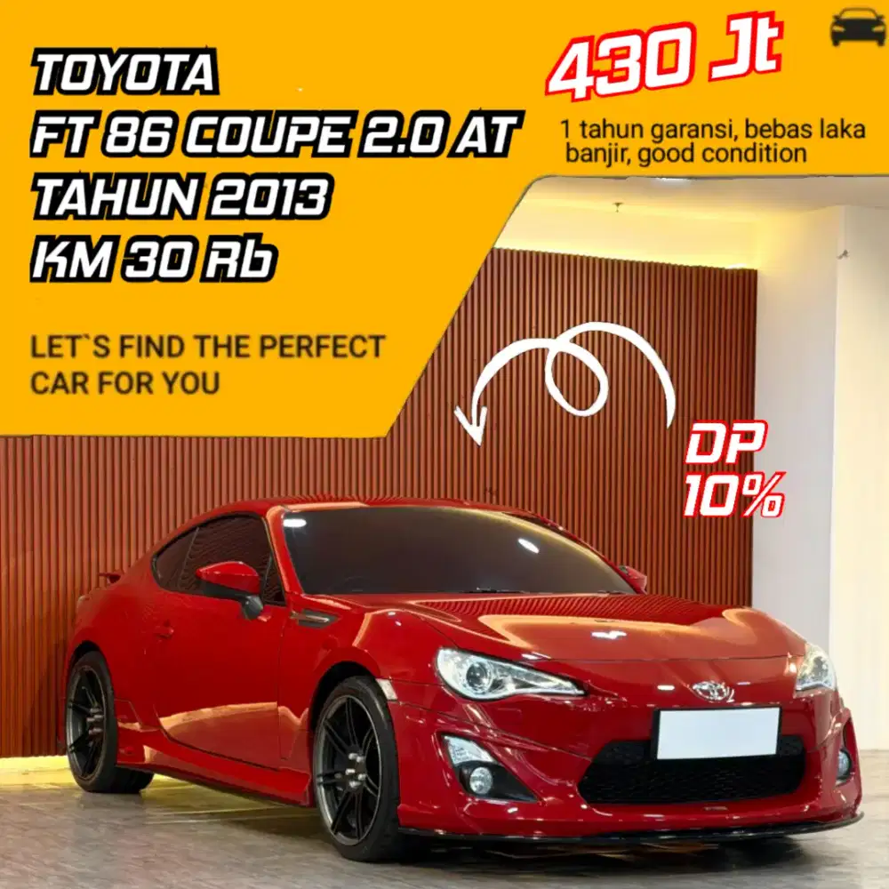 Toyota FT 86 TRD 2.0 AT Tahun 2013