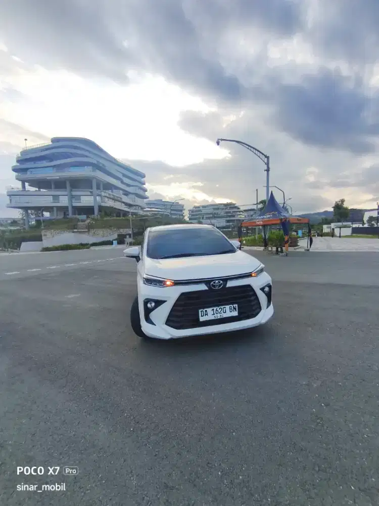 Avanza G 2025 manual warna putih plat DA