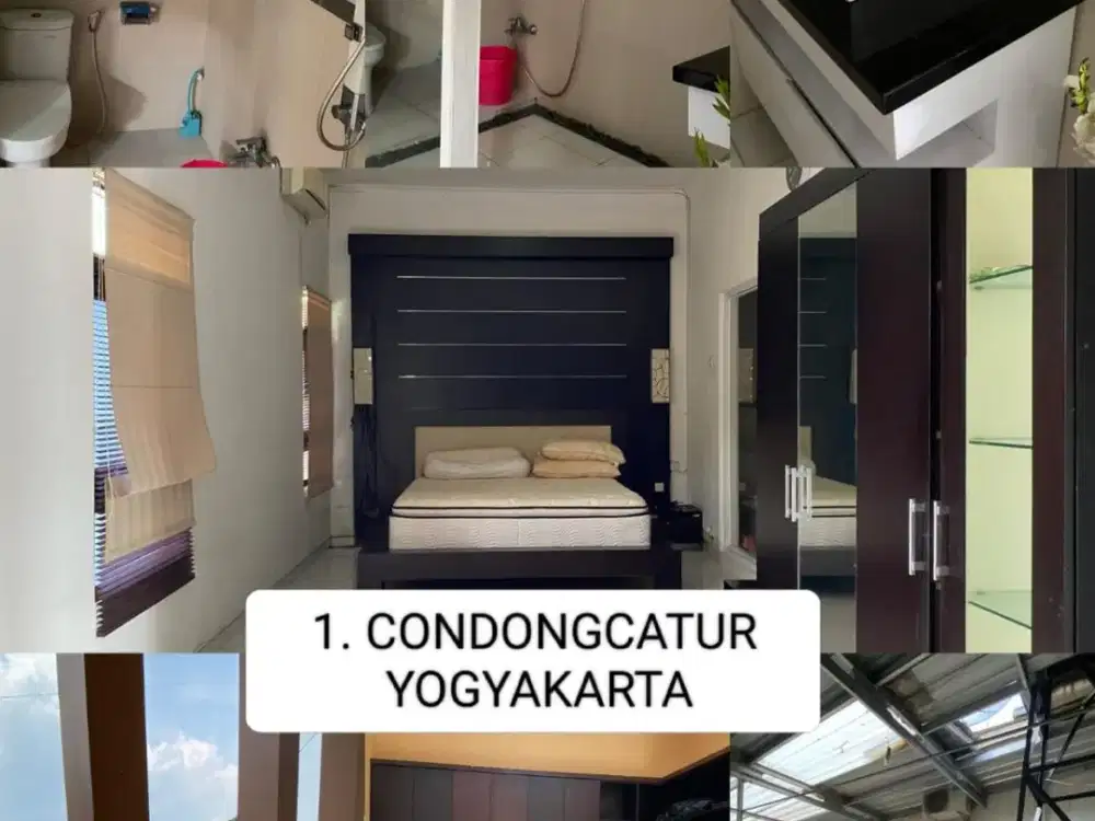 RUMAH DI JOGJA - CONDONGCATUR RINGROAD UTARA, DEPOK SLEMAN YOGYAKARTA BISA BUAT HOME STAY - KOST2 AN