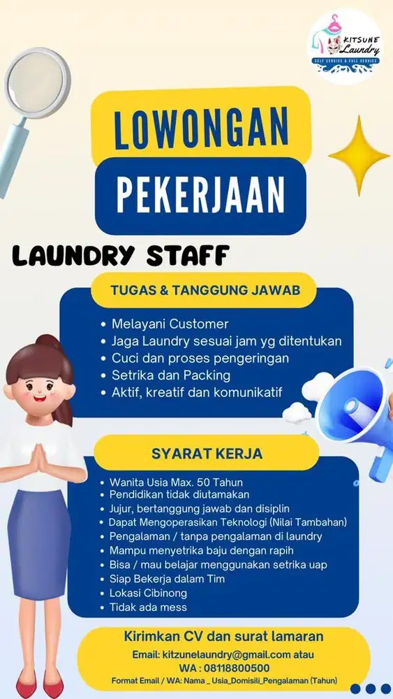 Info loker laundry
