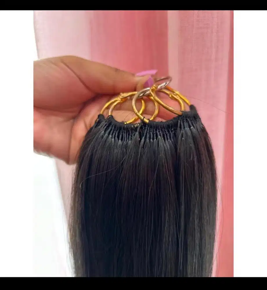 rambut seamless model ikat