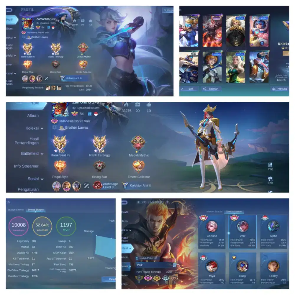 Account mobile legend