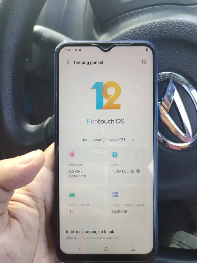 vivo y21 ram 4/64