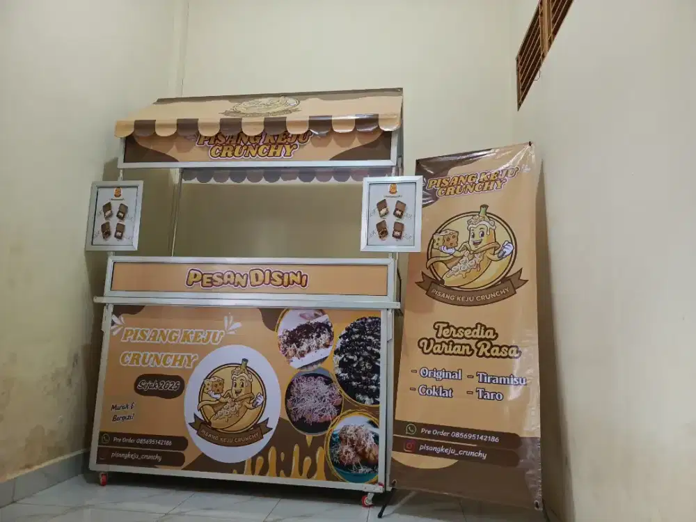DIJUAL BOOTH PORTABLE UKURAN 150*70 CM