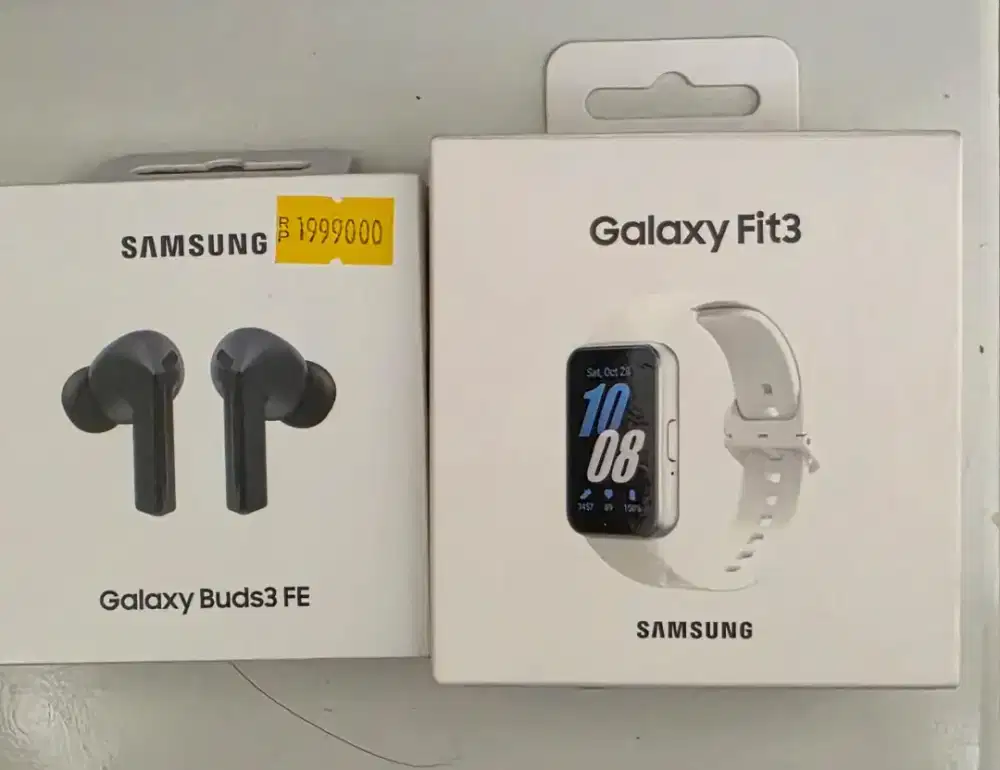 Samsung Galaxy Buds3 FE dan Samsung Galaxy Fit3