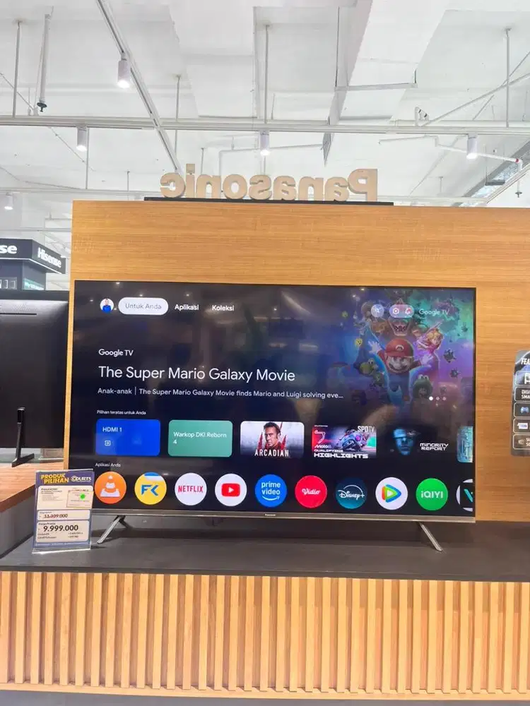 PANASONIC 4K GOOGLE TV 55 INCH, BISA CICILAN 0%