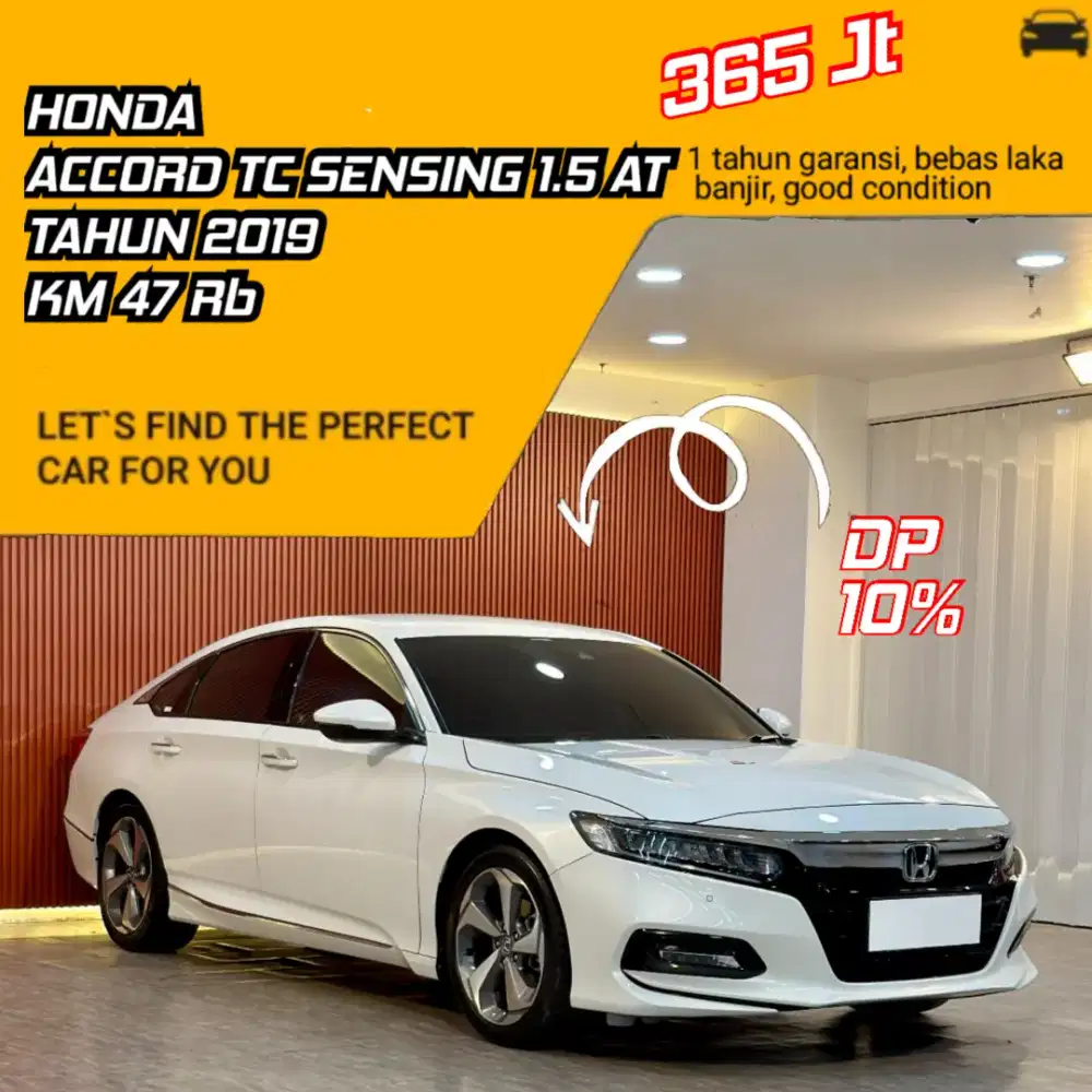 Honda Accord TC Sensing 1.5 AT Tahun 2019