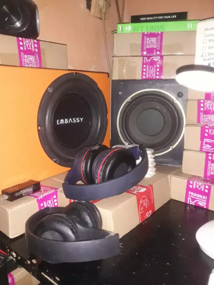 Subwofer embassy 8 in doubel coil 500watt
