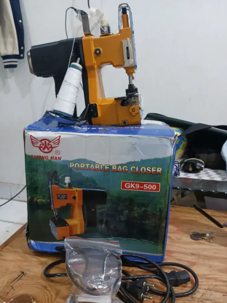 Mesin jahit karung portabel