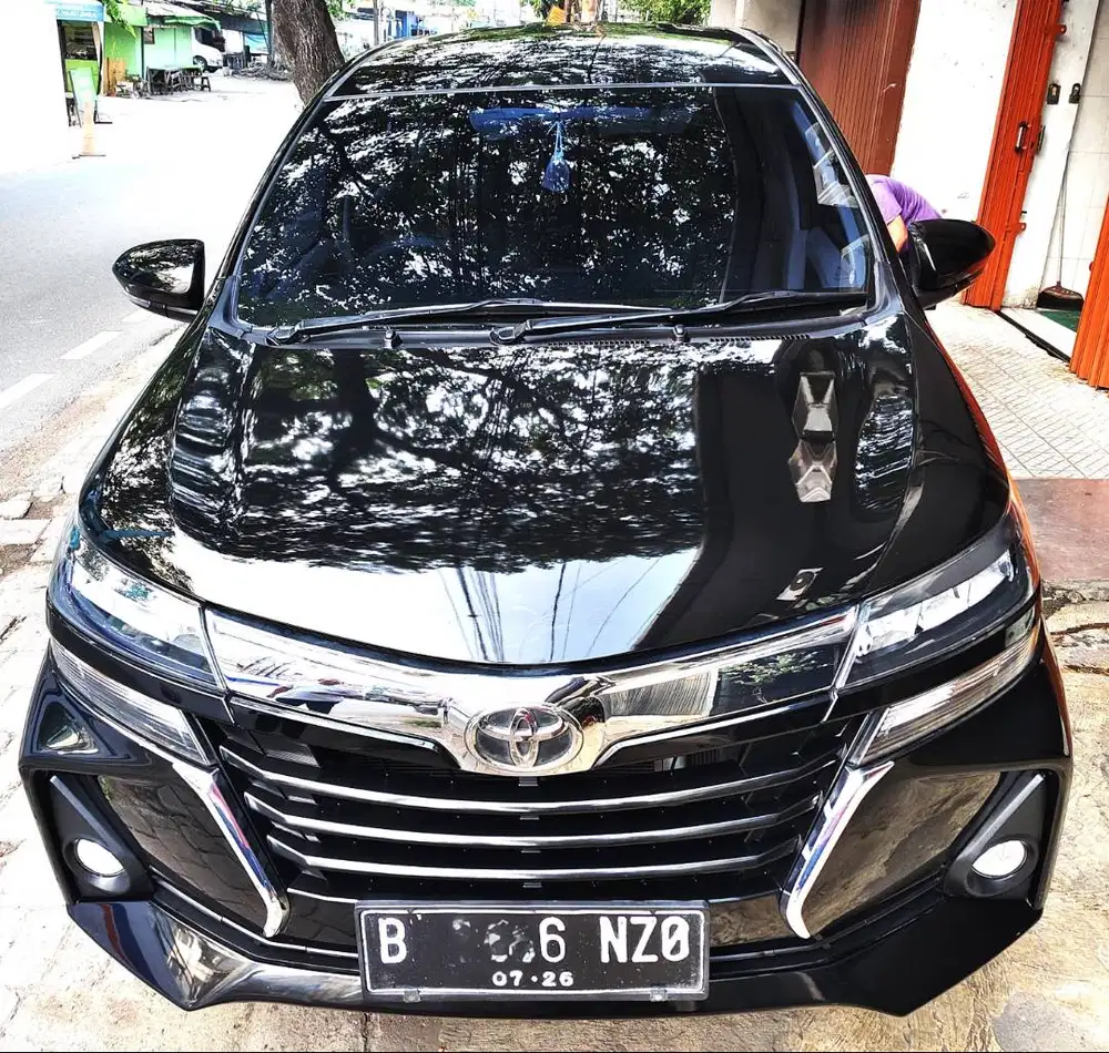 Avanza G 1.3 AT Th 2021 Hitam,KM 58RB Rec TOYOTA,Mulus NO PR,TDP 18jt