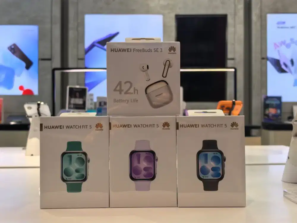 HUAWEI FIT 5 Free Buds FE 3 Bisa Cicilan Bunga 0%