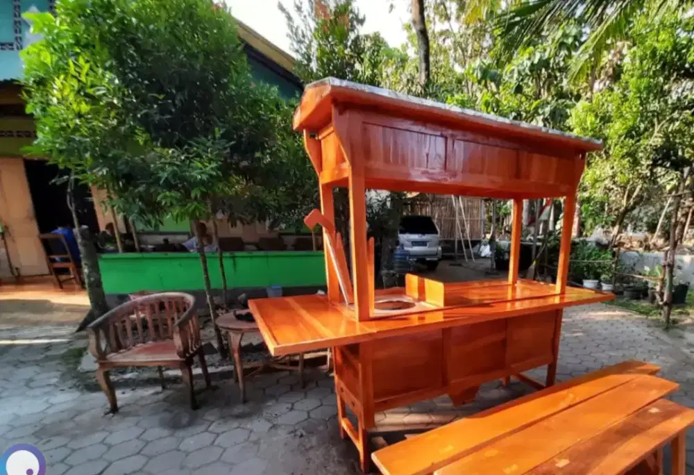 Gerobak Angkringan  untuk usah GRATIS ongkir jogja
