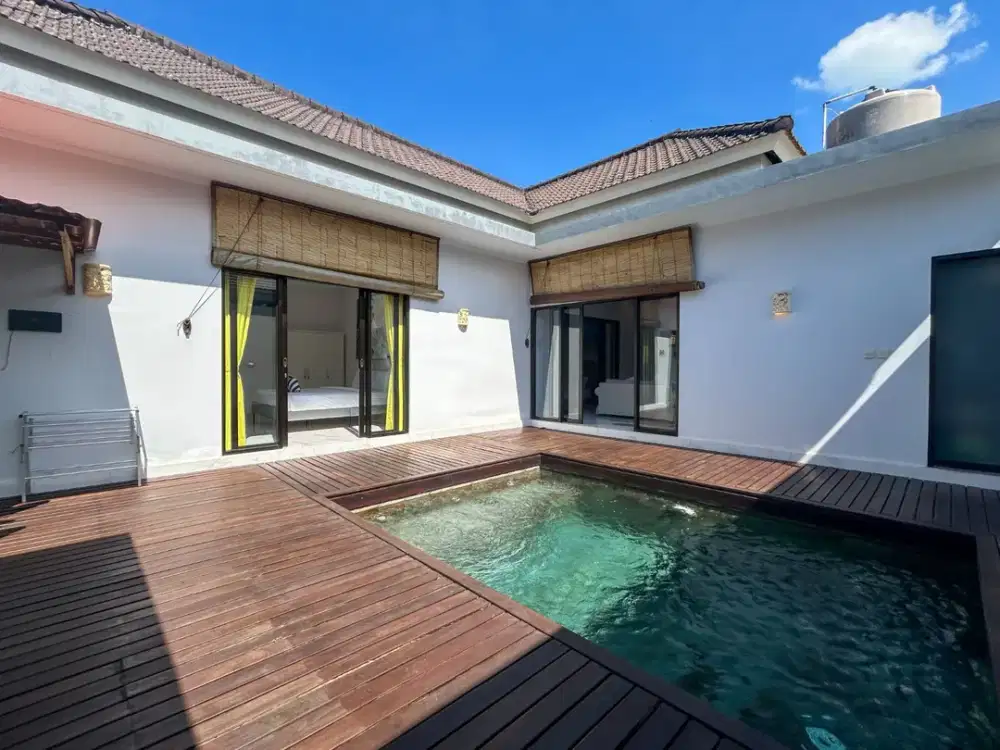 Brand New 2 Bedroom Villa in Umalas Bali for Rent Yearly