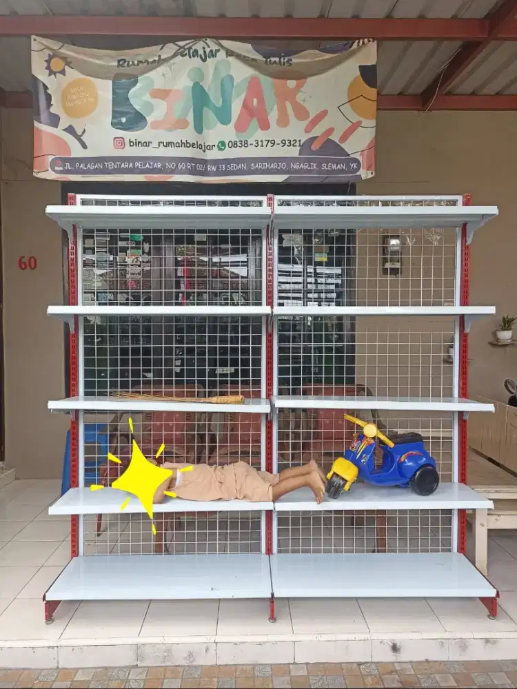 Rak Minimarket ganda