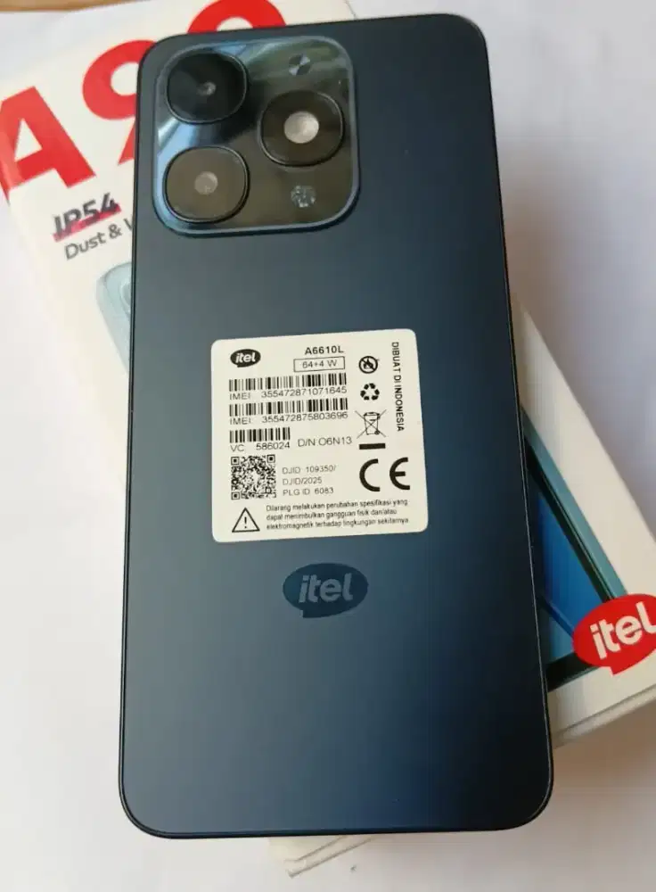 Itel A90 Like New Garansi Panjang [Ram 4+8/64, Fingerprint..]