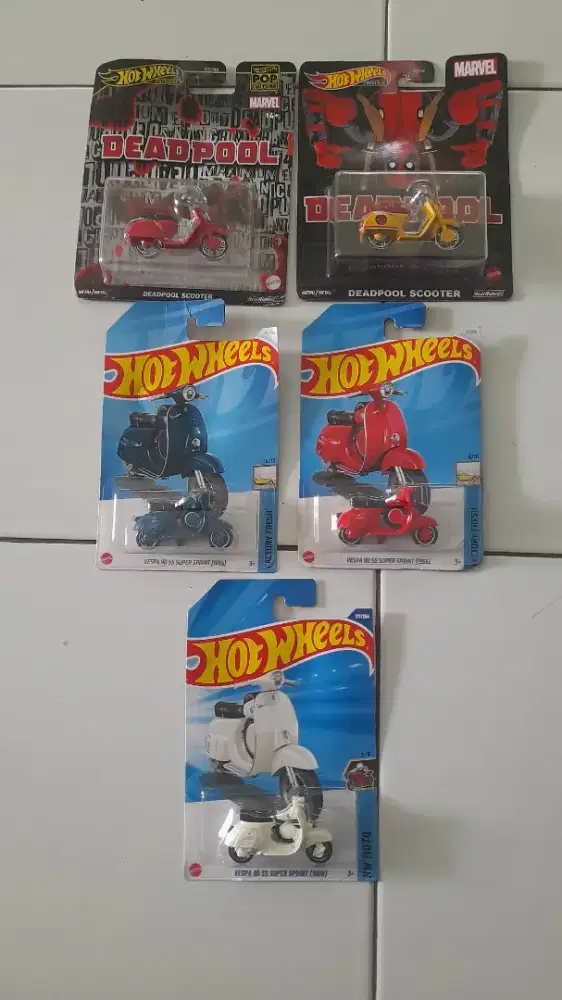 HOTWHEELS KOLEKSI VESPA