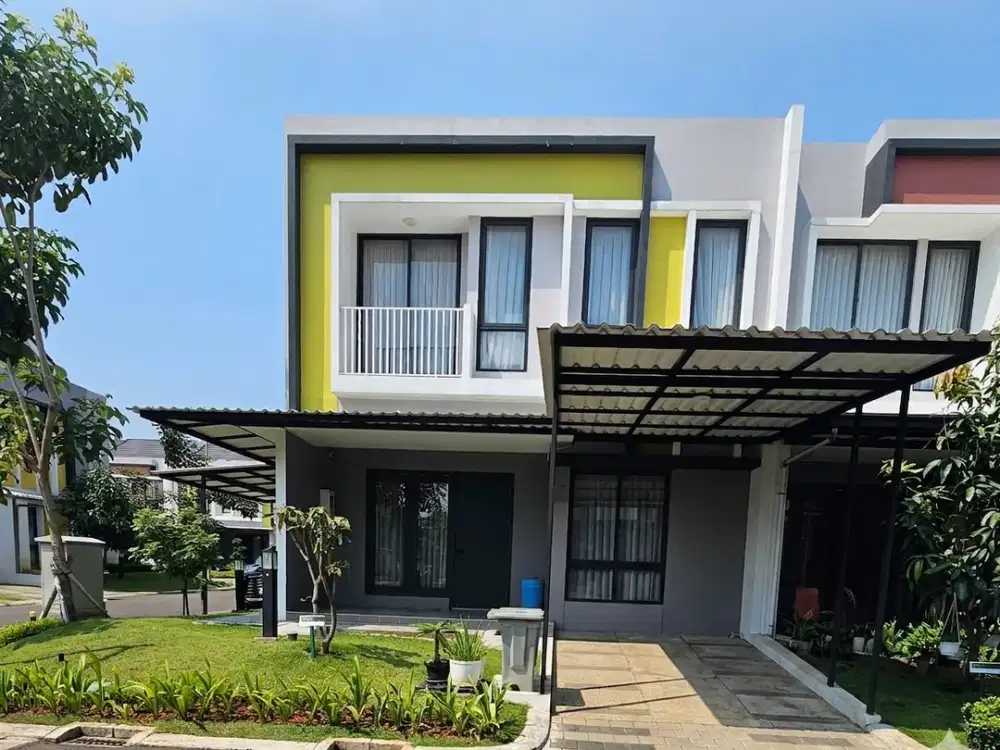 DIJUAL Rumah hoek cluster Baroni  Gading Serpong Tangerang