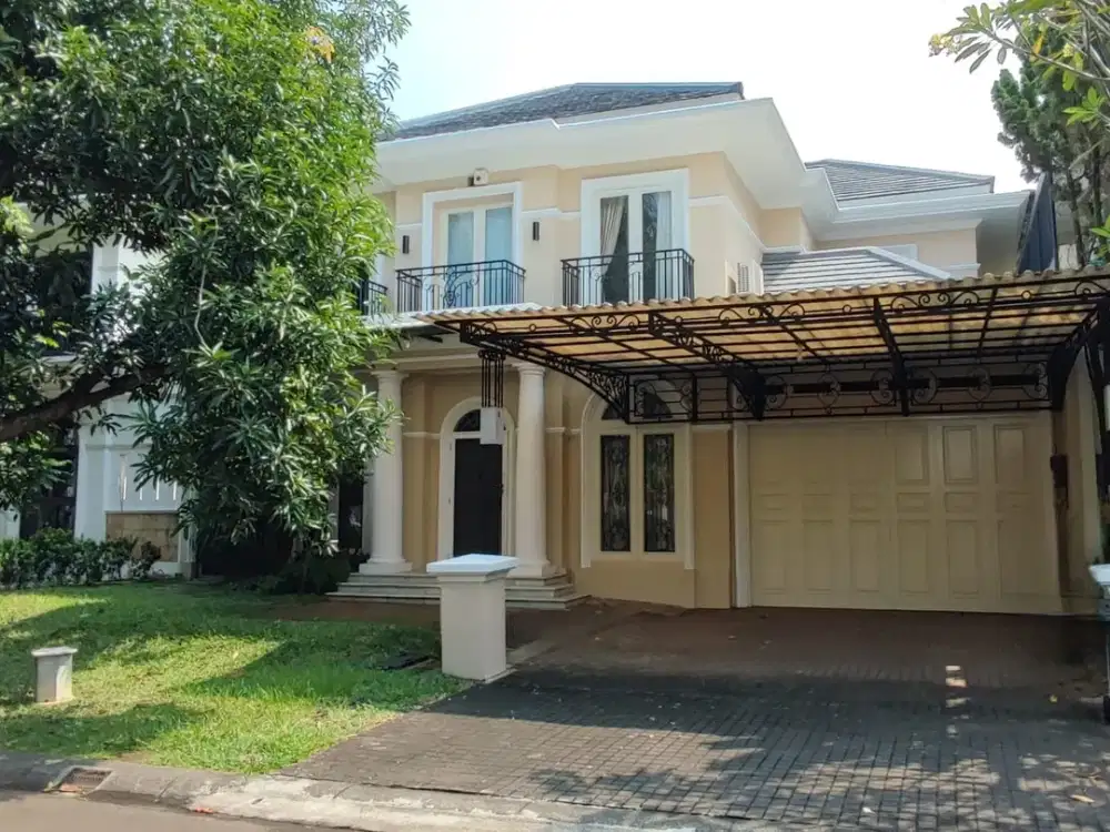 Hot Rent. Rumah mewah di Fontaine Bleau, BSD