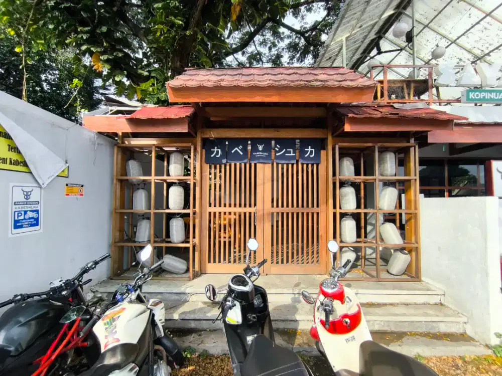 Dijual Entrace Gate Ex Resto satu set dengan Awning interrior