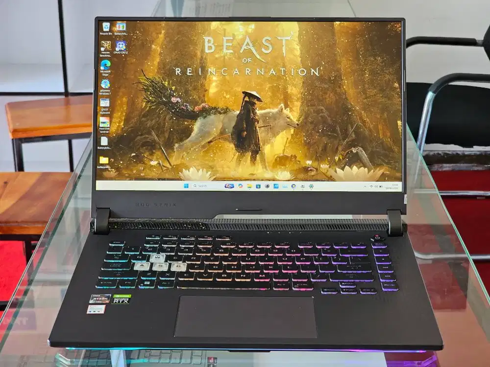 ASUS ROG Strix G15 G513RC AMD Ryzen 7 6800HS Ram 8 GB SSD 512 GB Nvidi
