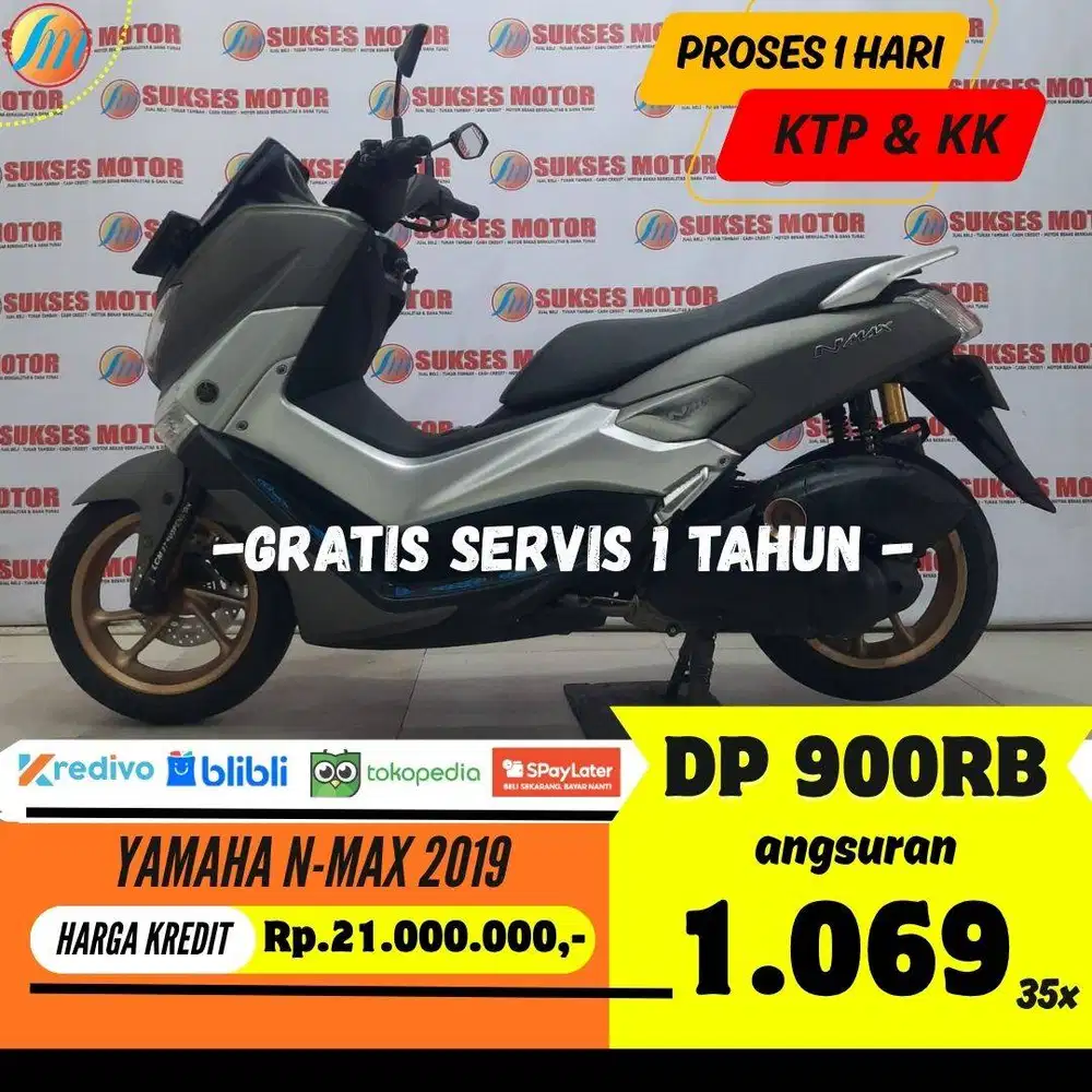 JUAL CEPAT YAMAHA NMAX 2019 CASH KREDIT TUKAR TAMBAH SEKEN BERGARANSI
