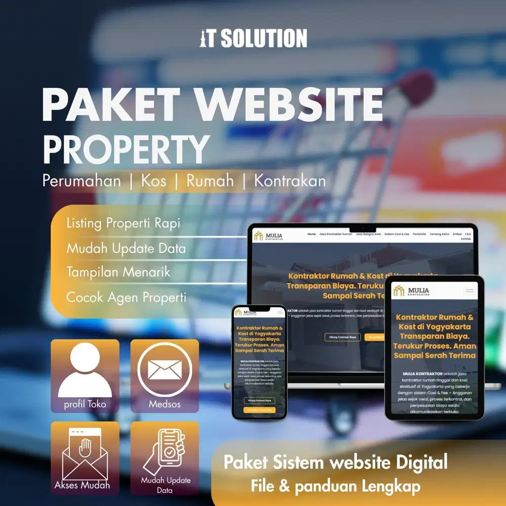 Pembuatan Website Agen Properti Profesional