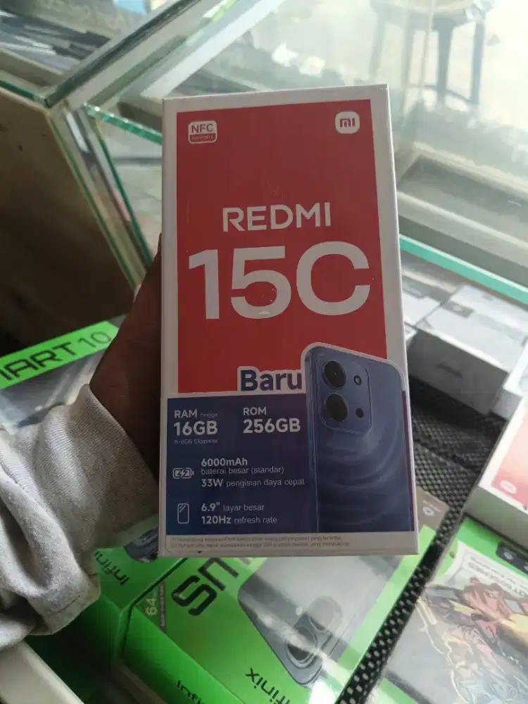 new redmi 15c 8/256 garansi resmi