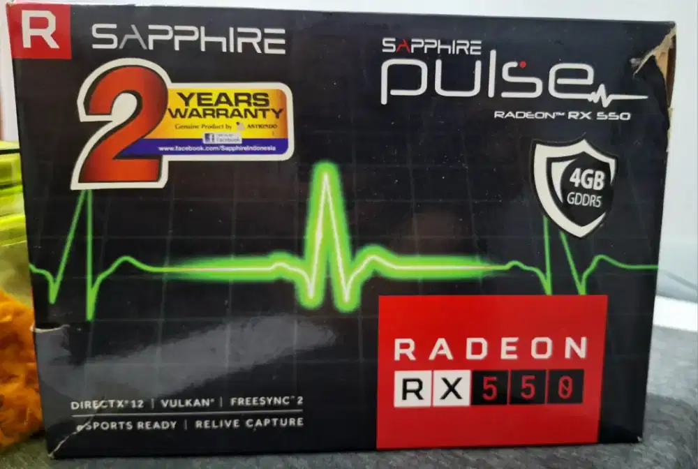 VGA RX 550 4GB FULL DUS DRIVER