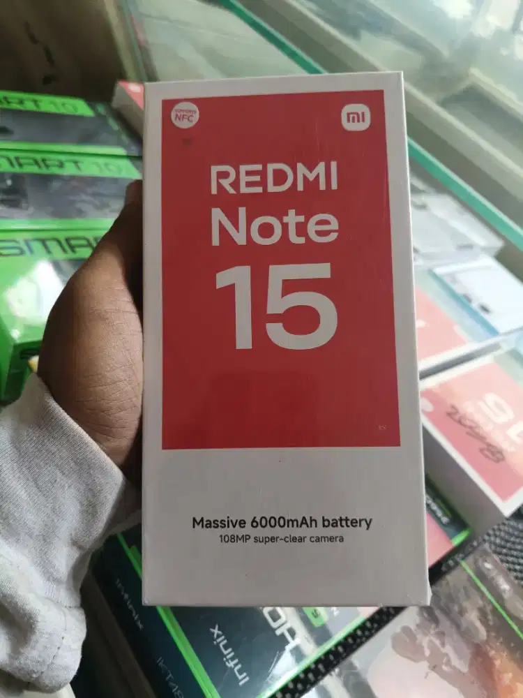 new rwdmi note 15 8/256 garansi resmi