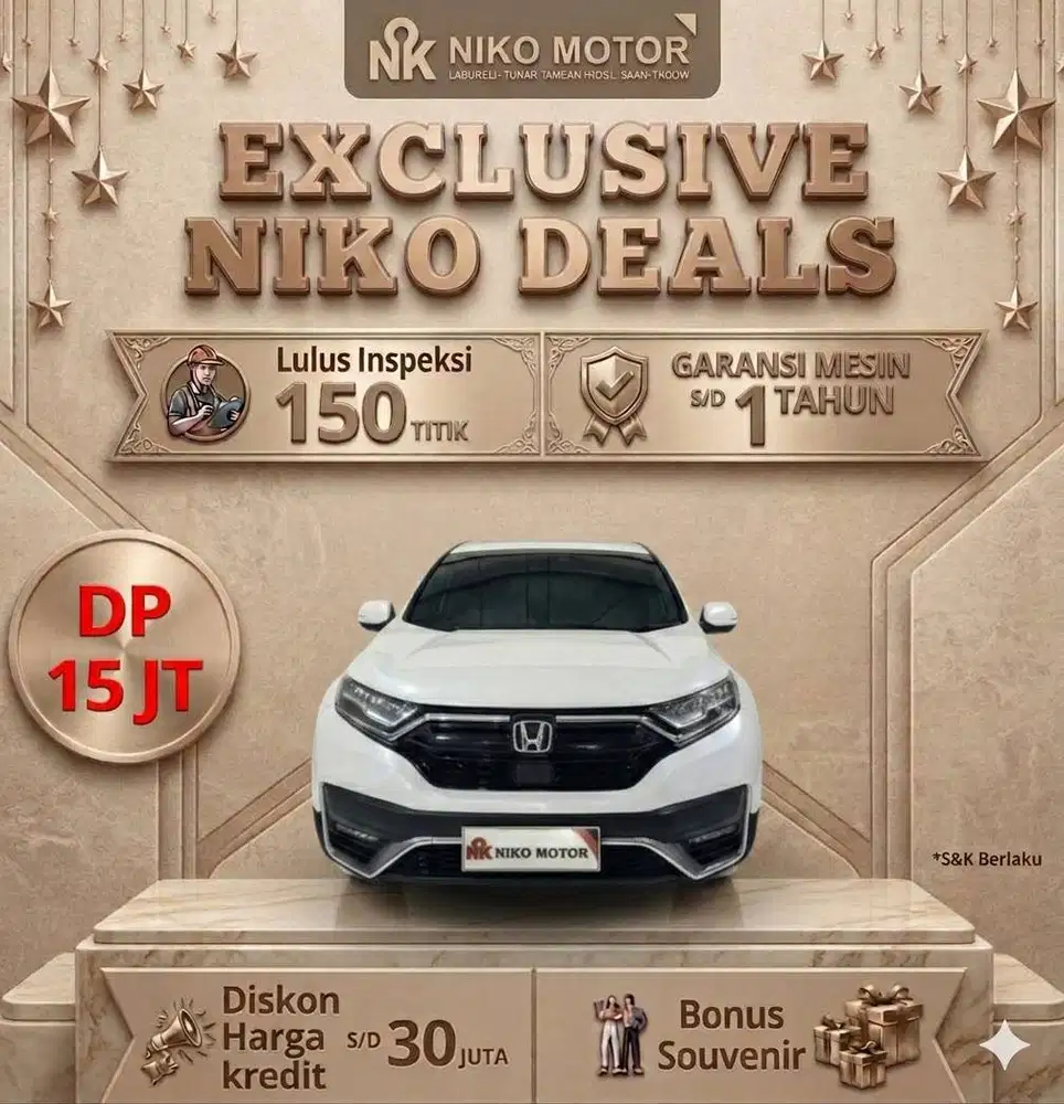 (ANTIK KM21RB) CRV PRESTIGE SENSING 2022 AT :2023|2024