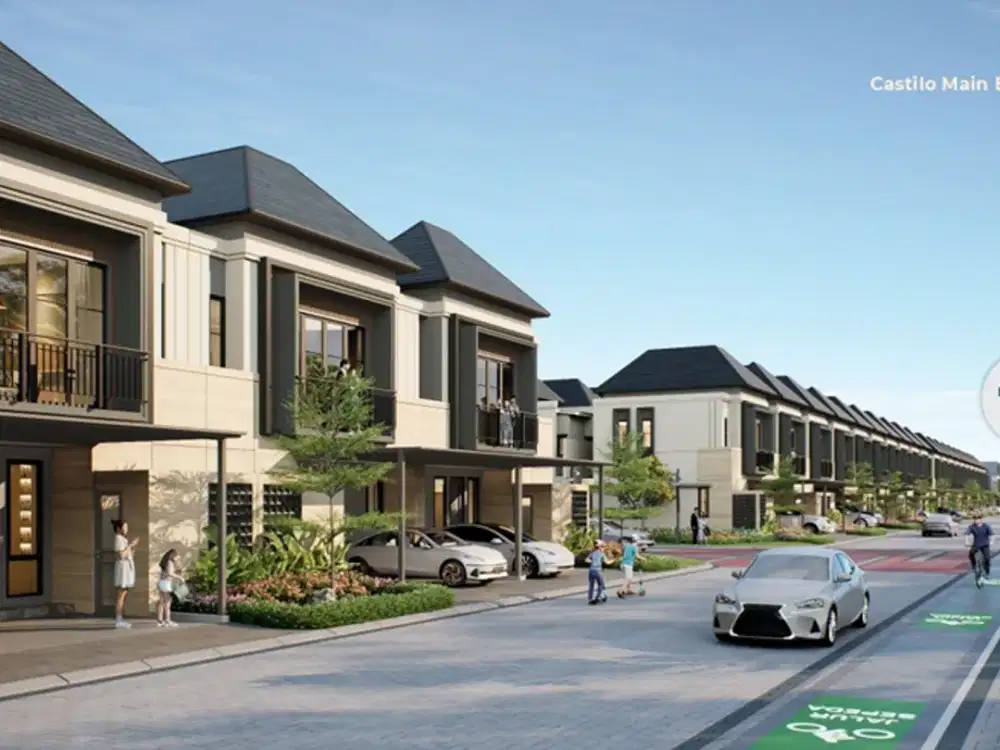 RUMAH BARU 2 LANTAI DI BSD - HARGA 2 M-AN, CICILAN HANYA 12 JUTAAN!