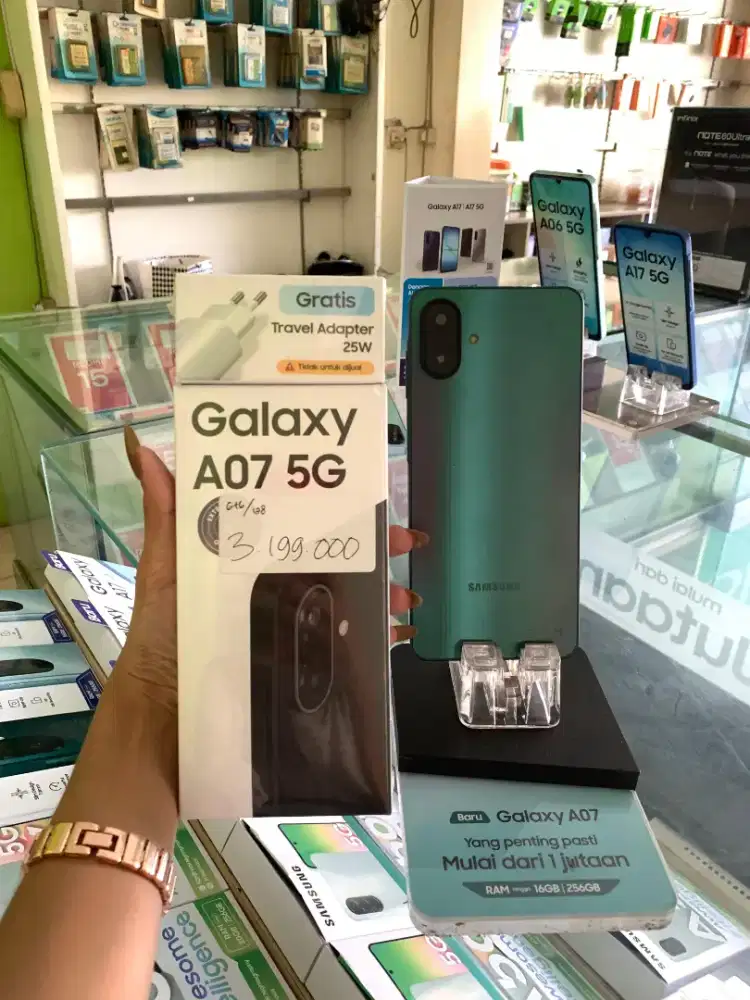 SAMSUNG A07 5G RAM 6+6/128