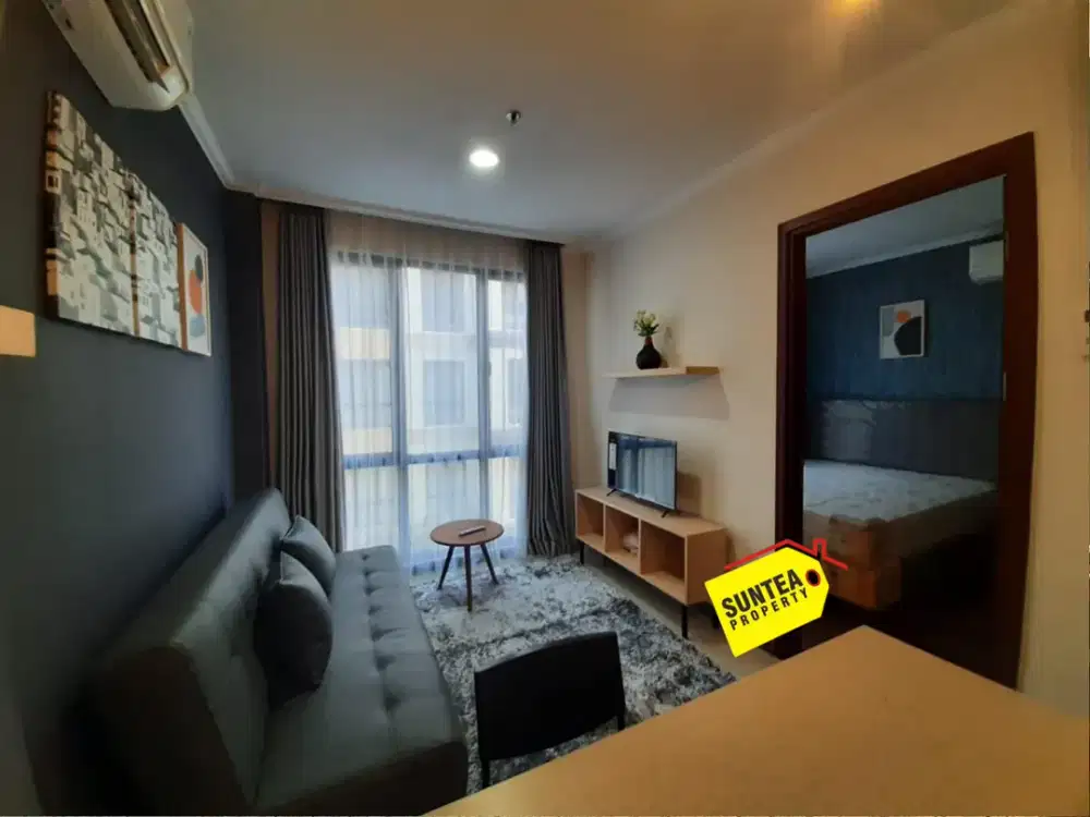 Murah & Fully Furnished – Apartemen BSD Tangerang Selatan 1BR, Siap Huni!