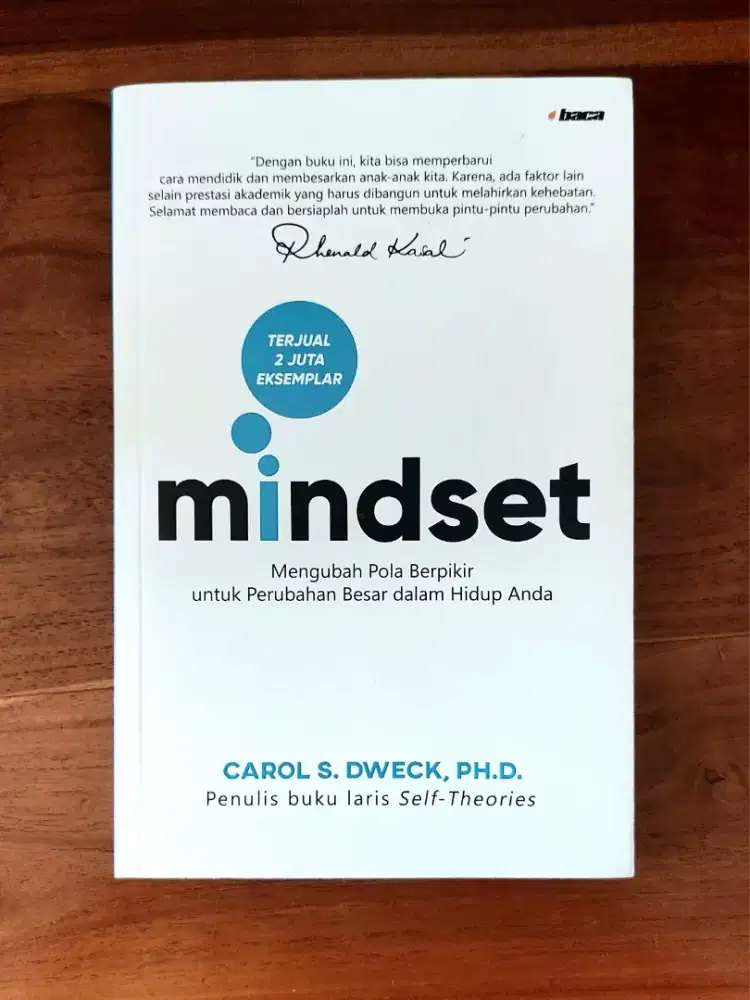 Buku MINDSET - Carol S. Dweck | Buku Self Improvement Bestseller