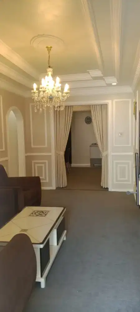 Sewa rumah full furnish siap bawa koper