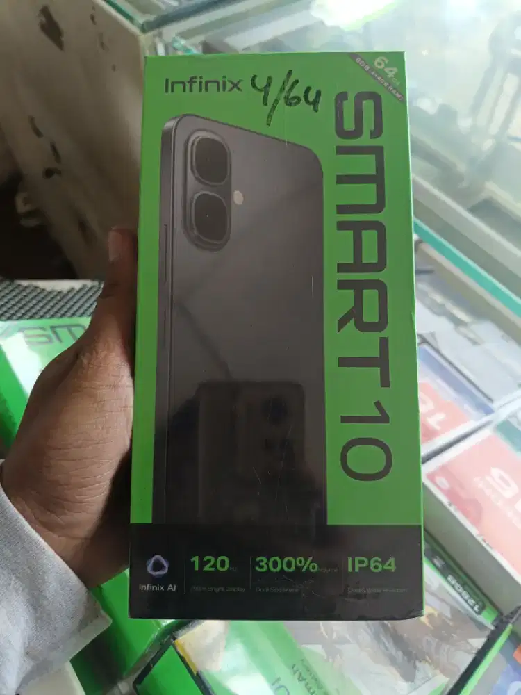 new infinix smart 10 4/64 garansi resmi