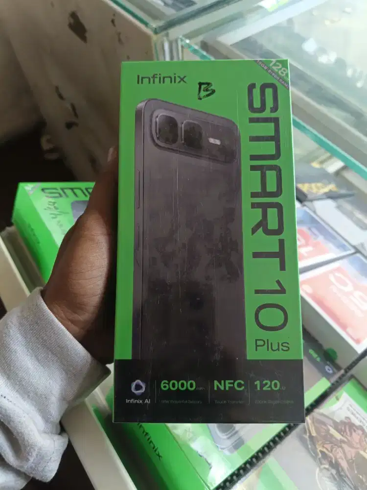 new infinix smart 10 plus 8/128 garansi resmi