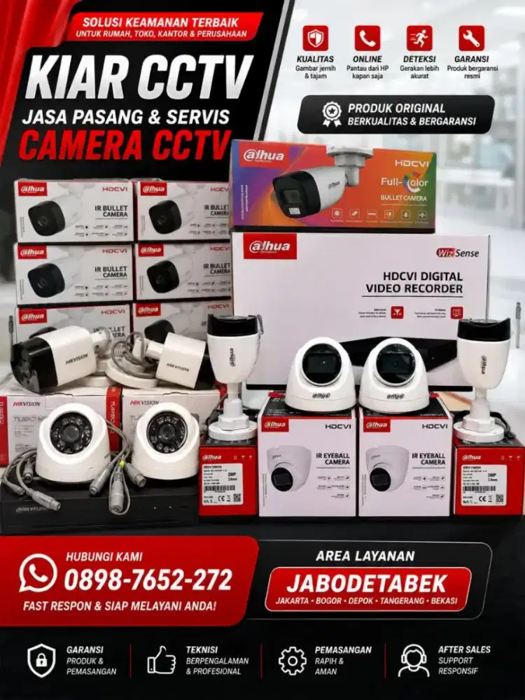 CCTV siap mengamankan keadaan